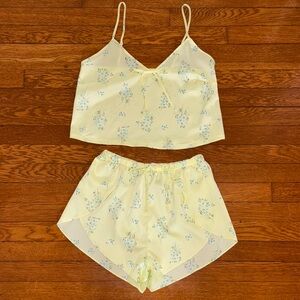 COLSIE SATIN CAMI & SHORTS PAJAMA SET